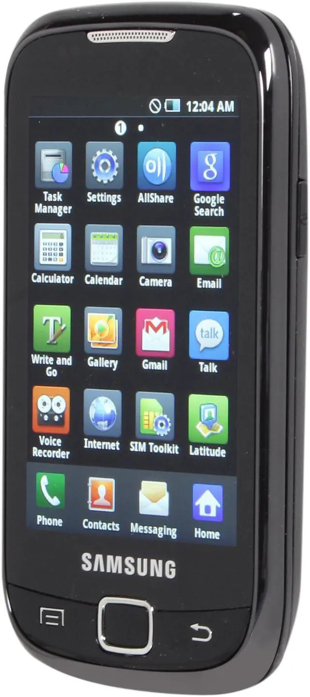 Alt view image 2 of 9 - Samsung Galaxy I5510 3G Unlocked Cell Phone 3.2" Black
