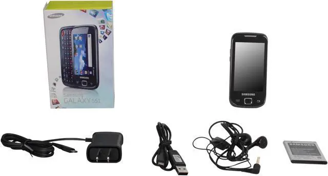 Alt view image 9 of 9 - Samsung Galaxy I5510 3G Unlocked Cell Phone 3.2" Black
