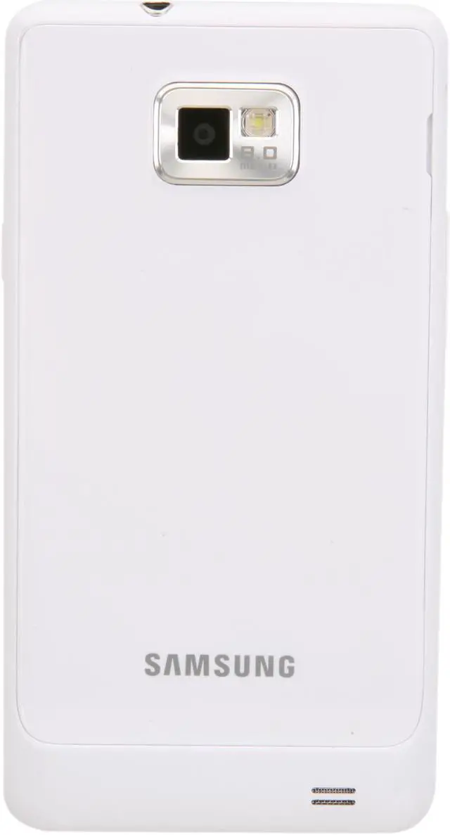 Alt view image 4 of 8 - Samsung Galaxy S II White 3G Unlocked GSM Smartphone w/ 8 MP Camera/Android OS/16GB Internal Memory (i9100)