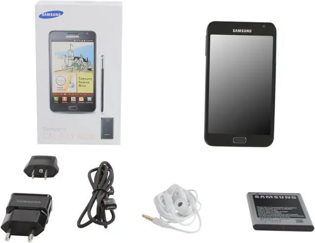 Alt view image 9 of 9 - Samsung Galaxy Note 16GB Blue 3G Unlocked GSM Smart Phone w/ Android OS 2.3 / 8 MP Camera (N7000)