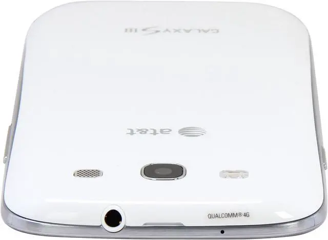 Alt view image 6 of 8 - AT&T Samsung Galaxy S3 16GB White 4G LTE Dual-Core 1.5GHz SGH-i747