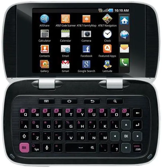 Alt view image 4 of 4 - Samsung DoubleTime SGH-I857 Unlocked Dual Touchscreen Cell Phone 3.2" White