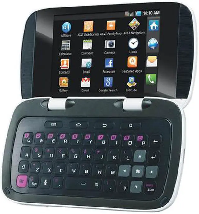 Alt view image 3 of 4 - Samsung DoubleTime SGH-I857 Unlocked Dual Touchscreen Cell Phone 3.2" White