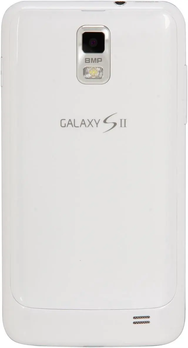 Alt view image 4 of 8 - Samsung Galaxy S II Skyrocket SGH-I727 White 4G LTE Dual-Core 1.5 GHz 16GB Unlocked GSM Cell Phone