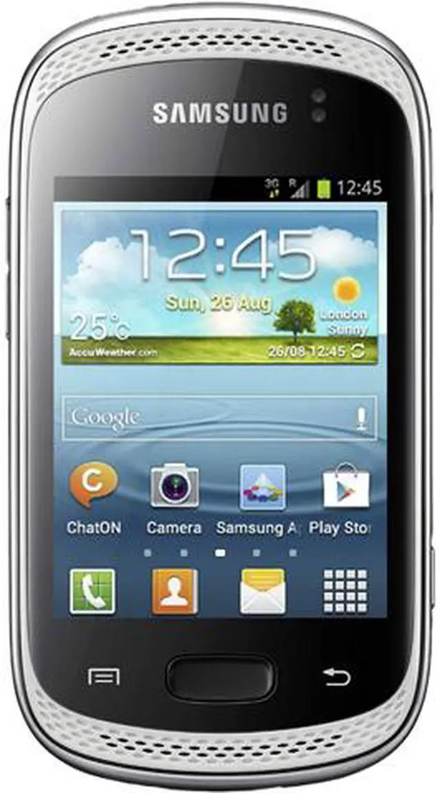 Main image of Samsung Galaxy Music Duos S6012 Unlocked Dual SIM Cell Phone 3.0" White