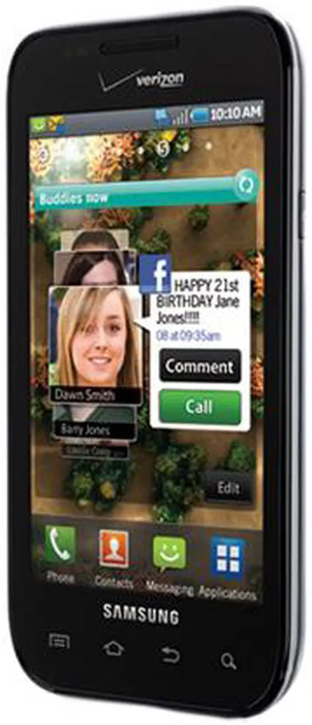Alt view image 2 of 4 - Samsung Fascinate SCH-I500 Black 3G Verizon CDMA Cell Phone