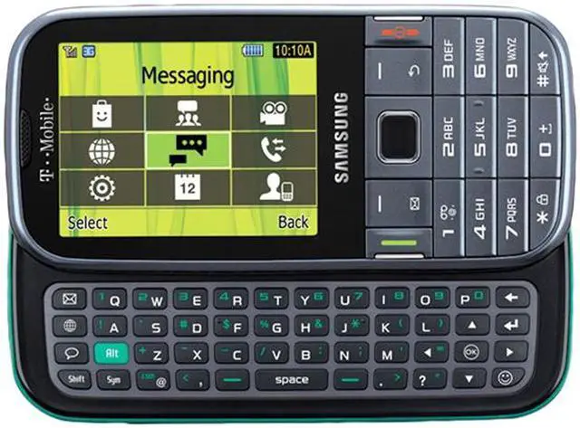 Alt view image 2 of 5 - Samsung Gravity TXT SGH-T379 Unlocked Cell Phone 2.4" Black