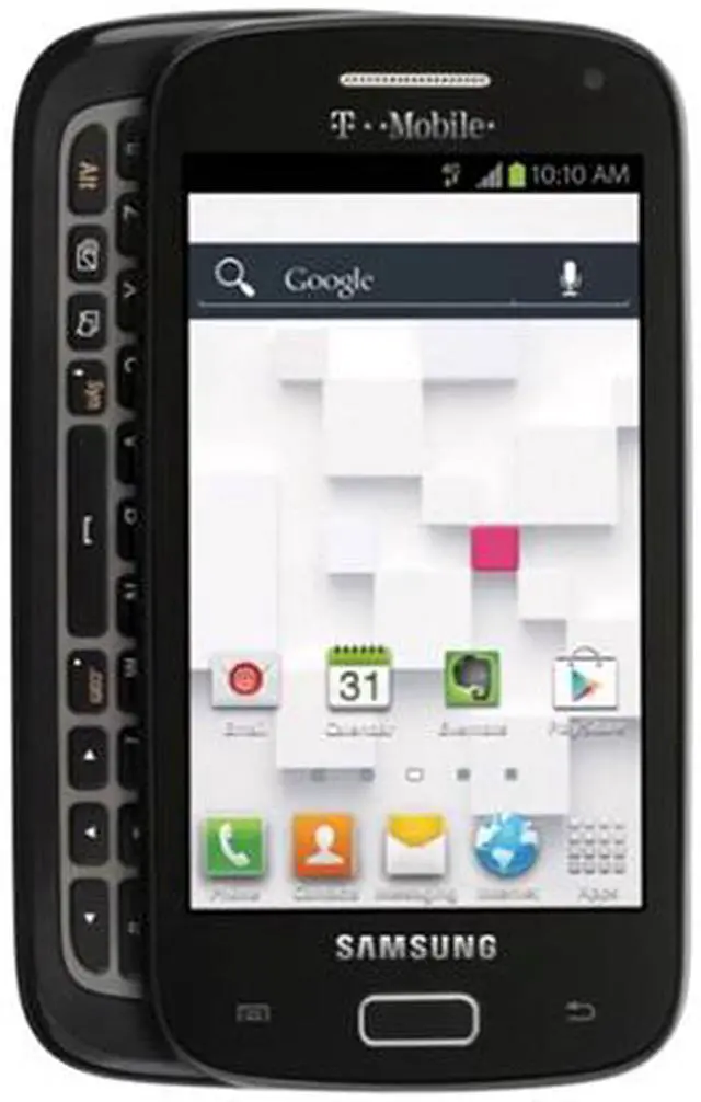 Alt view image 3 of 3 - Samsung Galaxy S Relay 4G T699 Unlocked GSM Android Cell Phone 4.0" Black