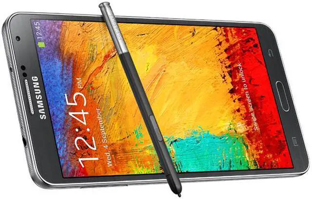 Alt view image 8 of 9 - Samsung Galaxy Note 3 N9000 32 GB Black 3G Quad-core 1.9 GHz Cortex-A15 & quad-core 1.3 GHz Cortex-A7 Unlocked Cell Phone