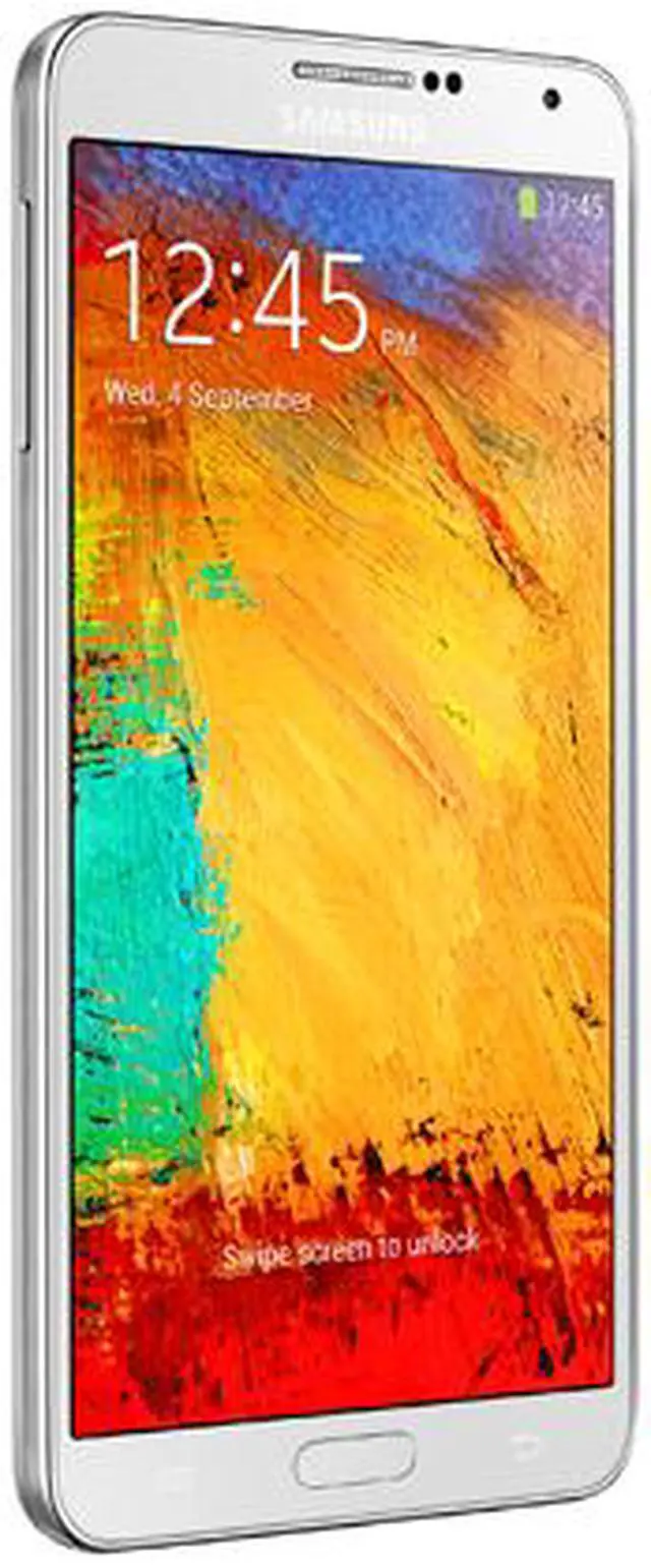 Alt view image 3 of 9 - Samsung Galaxy Note 3 N9000 32 GB White 3G Quad-core 1.9 GHz Cortex-A15 & quad-core 1.3 GHz Cortex-A7 Unlocked Cell Phone