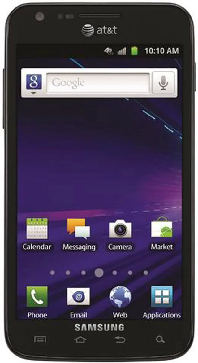 Main image of Samsung Galaxy S II Skyrocket I727 4G LTE 16GB Unlocked GSM Android Phone 4.5" Black 1GB RAM