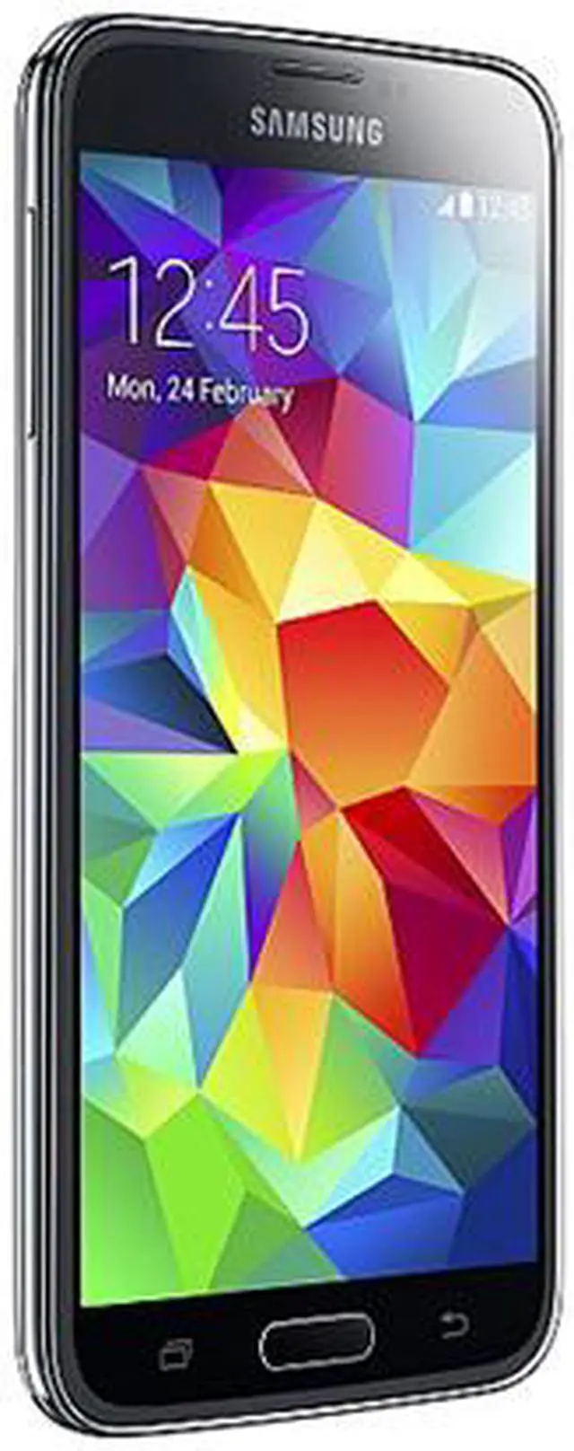Alt view image 3 of 7 - Samsung Galaxy S5 Electric Blue 3G Quad-Core 2.5GHz 16 GB 2800 mAh Unlocked Smartphone