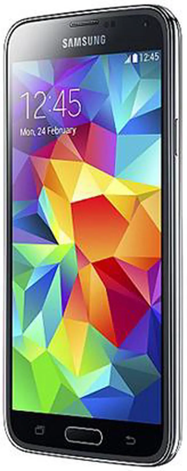 Alt view image 2 of 7 - Samsung Galaxy S5 Electric Blue 3G Quad-Core 2.5GHz 16 GB 2800 mAh Unlocked Smartphone