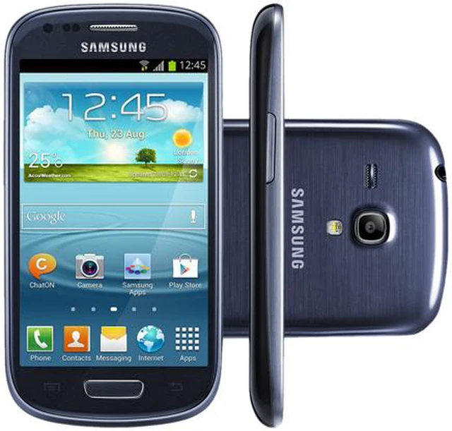 Alt view image 3 of 3 - Samsung Galaxy S3 Mini I8200 8GB Value Edition Unlocked GSM Phone 4.0" Blue