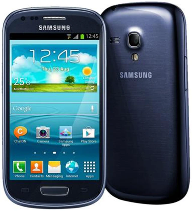 Alt view image 2 of 3 - Samsung Galaxy S3 Mini I8200 8GB Value Edition Unlocked GSM Phone 4.0" Blue