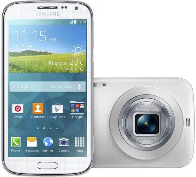 Main image of Samsung Galaxy K / S5 Zoom SM-C111 Unlocked GSM Cell / Camera Phone 4.8" White