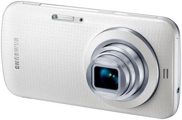 Alt view image 2 of 4 - Samsung Galaxy K / S5 Zoom SM-C111 Unlocked GSM Cell / Camera Phone 4.8" White