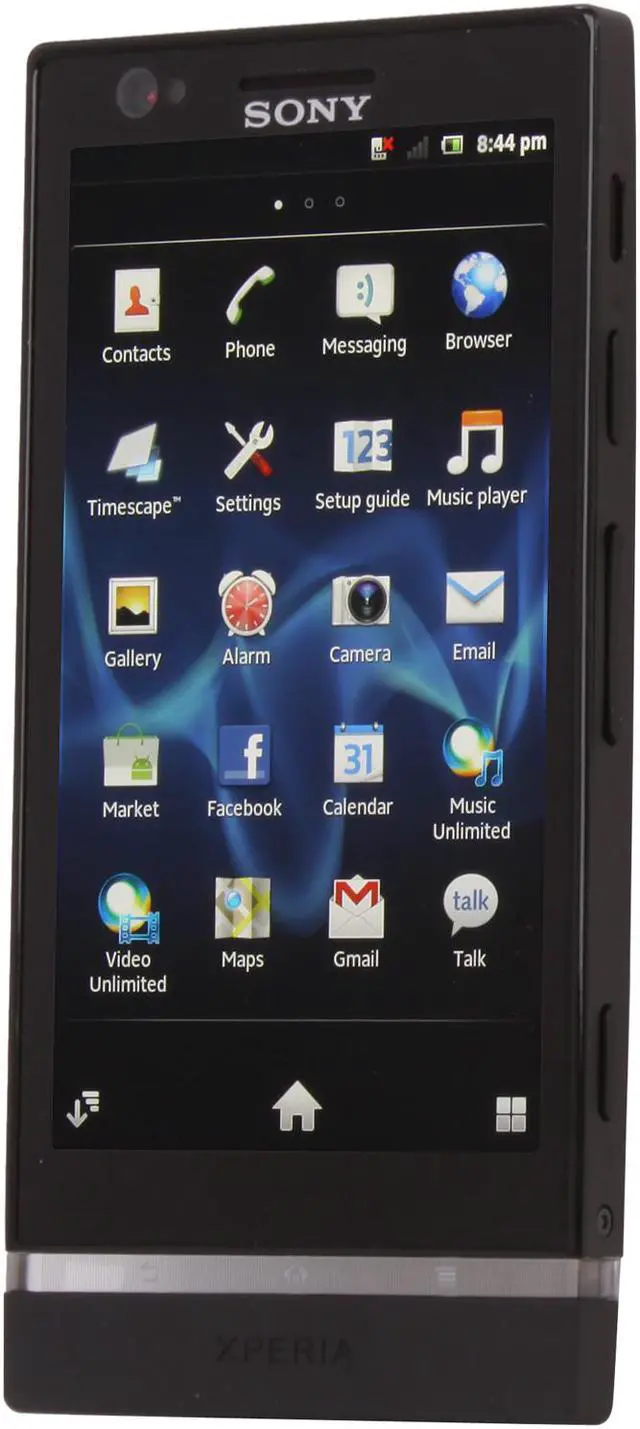 Alt view image 2 of 8 - Sony Xperia P LT22i Unlocked Android GSM Smart Phone with Sony WhiteMagic Technology / 4" Screen 4.0" Black
