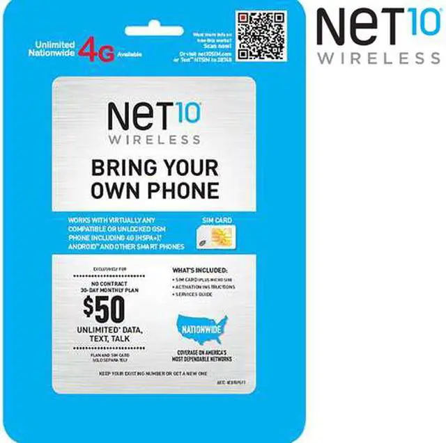 Main image of Net 10 Activation Sim Card Kit