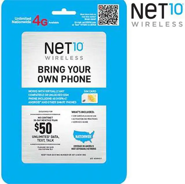 Main image of Net 10 Activation Micro Sim Card Kit