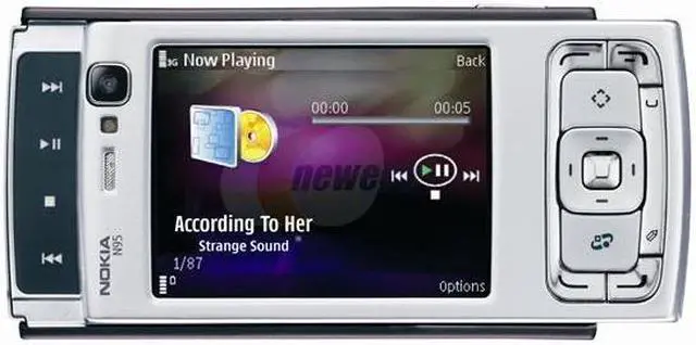 Alt view image 3 of 10 - Nokia N95 Black Back US Version Unlocked Smartphone 2.6"