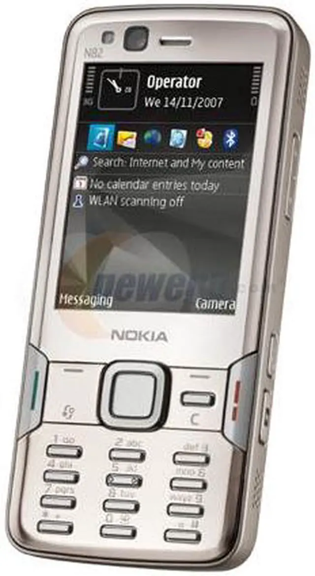 Alt view image 3 of 6 - Nokia N82 US Version Unlocked CellPhone White