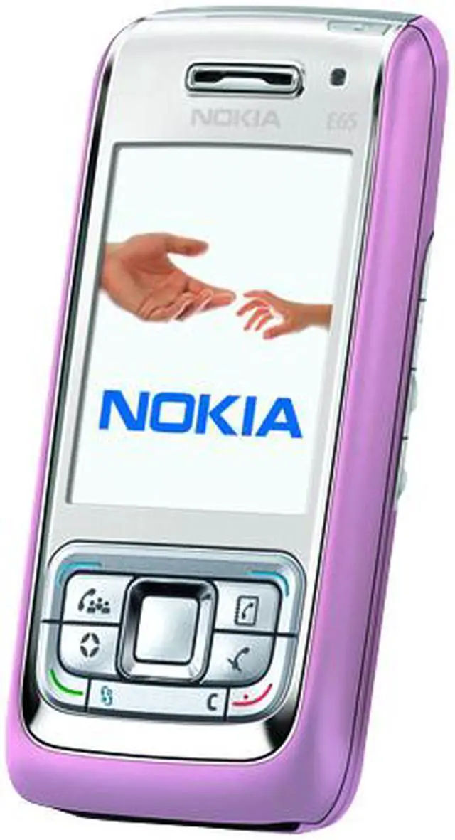 Alt view image 3 of 5 - Nokia E65 US Version Unlocked CellPhone Pink