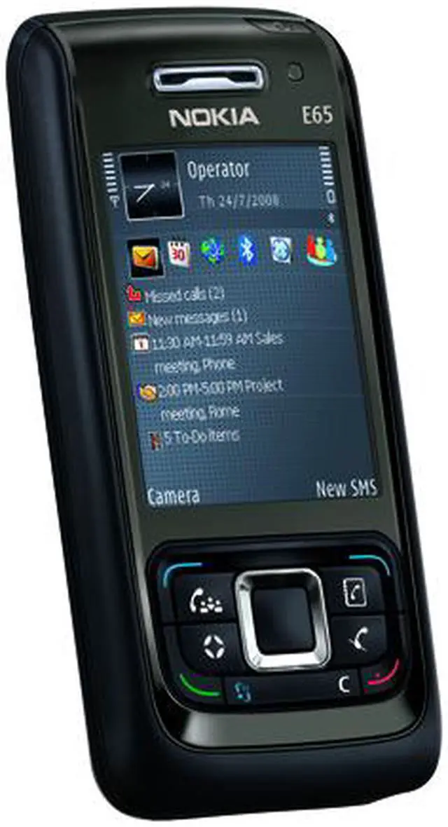 Alt view image 2 of 3 - Nokia E65 US Version Unlocked CellPhone Black