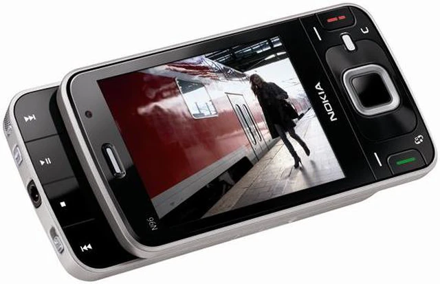 Alt view image 3 of 5 - Nokia N96 Unlocked GSM Smart Phone with 16GB Internal Memory / GPS / Wi-Fi 2.8" Black