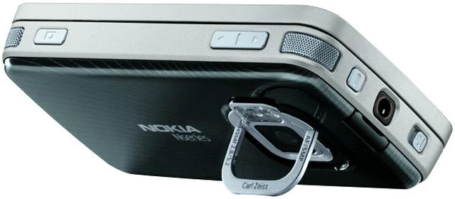 Alt view image 4 of 5 - Nokia N96 Unlocked GSM Smart Phone with 16GB Internal Memory / GPS / Wi-Fi 2.8" Black