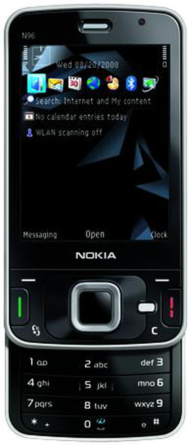 Main image of Nokia N96 Unlocked GSM Smart Phone with 16GB Internal Memory / GPS / Wi-Fi 2.8" Black