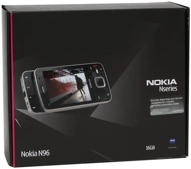 Alt view image 5 of 5 - Nokia N96 Unlocked GSM Smart Phone with 16GB Internal Memory / GPS / Wi-Fi 2.8" Black
