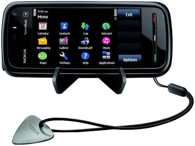 Alt view image 5 of 11 - Nokia 5800 XpressMusic Black unlocked GSM touch screen phone with Wi-Fi & GPS
