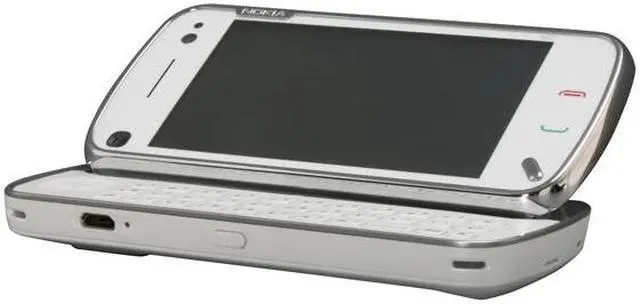 Alt view image 6 of 16 - Nokia N97 White 3G Unlocked GSM slider phone with 3.5" Touch Screen
