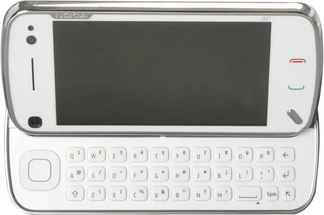 Alt view image 12 of 16 - Nokia N97 White 3G Unlocked GSM slider phone with 3.5" Touch Screen