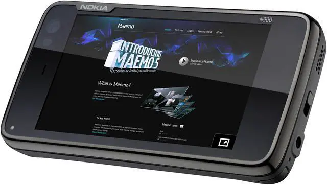 Alt view image 2 of 10 - Nokia N900 Black Unlocked 3G GSM Smart Phone/ Mobile Computer With Maemo Operating System