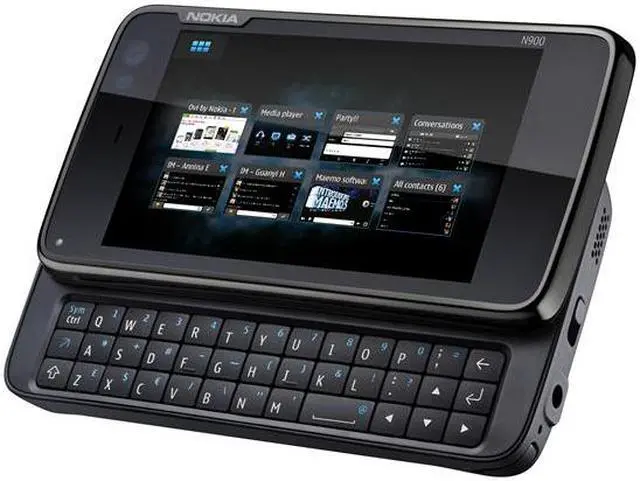 Alt view image 3 of 10 - Nokia N900 Black Unlocked 3G GSM Smart Phone/ Mobile Computer With Maemo Operating System
