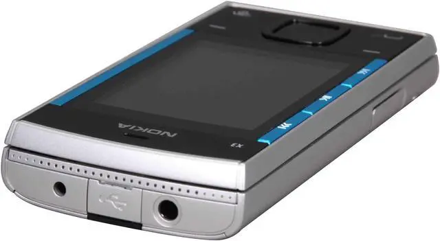 Alt view image 6 of 8 - Nokia X3 Unlocked GSM Slider Phone with 3.2 MP Camera 2.2" Blue