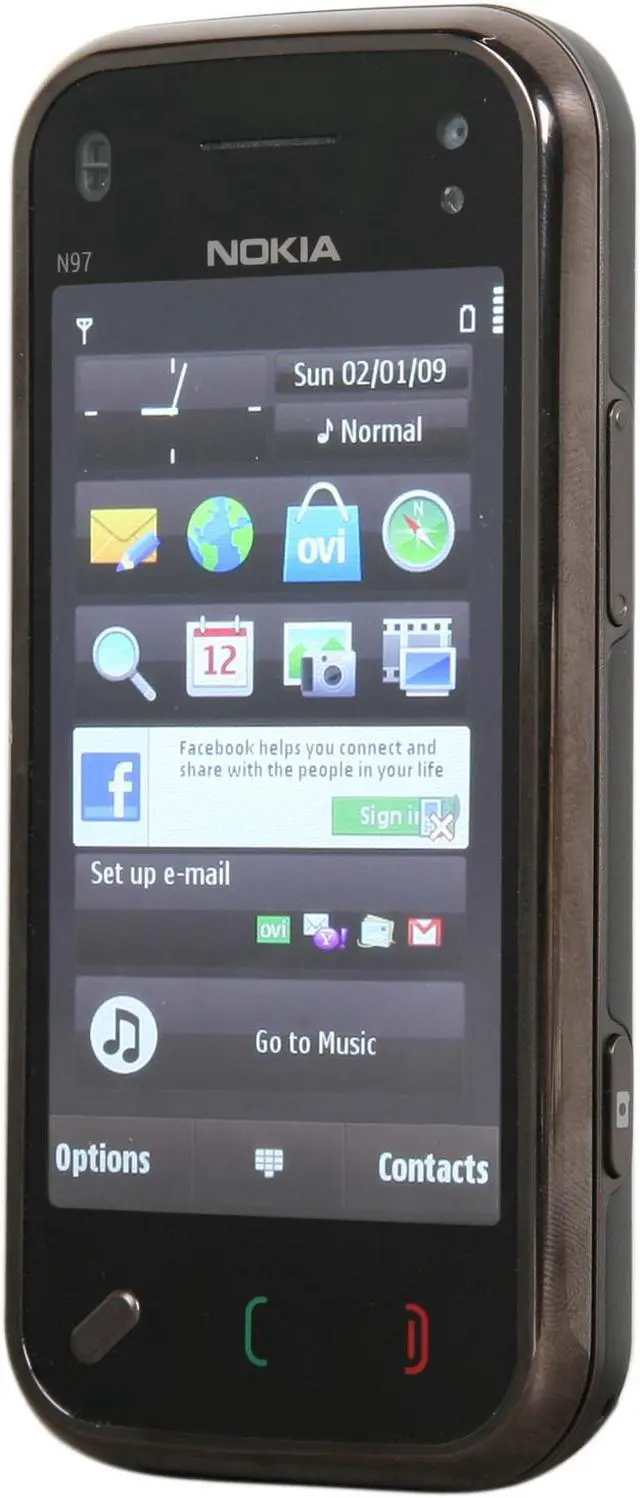 Alt view image 2 of 8 - NOKIA N97 mini Black Unlocked 3G GSM Smart Phone with Navigation Kit
