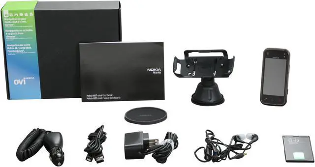 Alt view image 8 of 8 - NOKIA N97 mini Black Unlocked 3G GSM Smart Phone with Navigation Kit