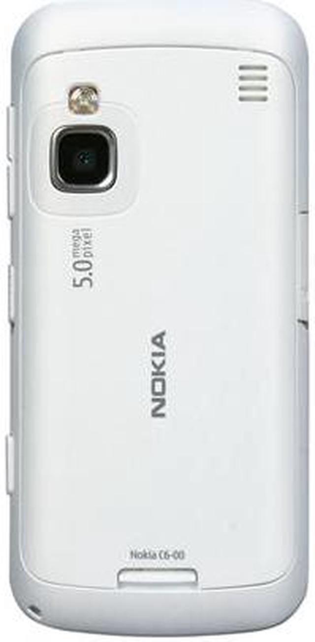 Alt view image 2 of 7 - Nokia C6-00 Unlocked GSM Smart Phone w/ Full QWERTY Keyboard / 3.2" Touch Screen / GPS / Wi-Fi 3.2" White