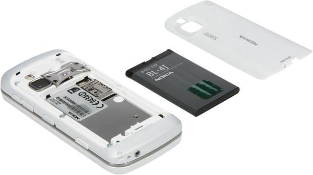 Alt view image 6 of 7 - Nokia C6-00 Unlocked GSM Smart Phone w/ Full QWERTY Keyboard / 3.2" Touch Screen / GPS / Wi-Fi 3.2" White