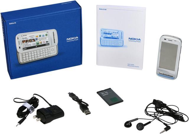 Alt view image 7 of 7 - Nokia C6-00 Unlocked GSM Smart Phone w/ Full QWERTY Keyboard / 3.2" Touch Screen / GPS / Wi-Fi 3.2" White