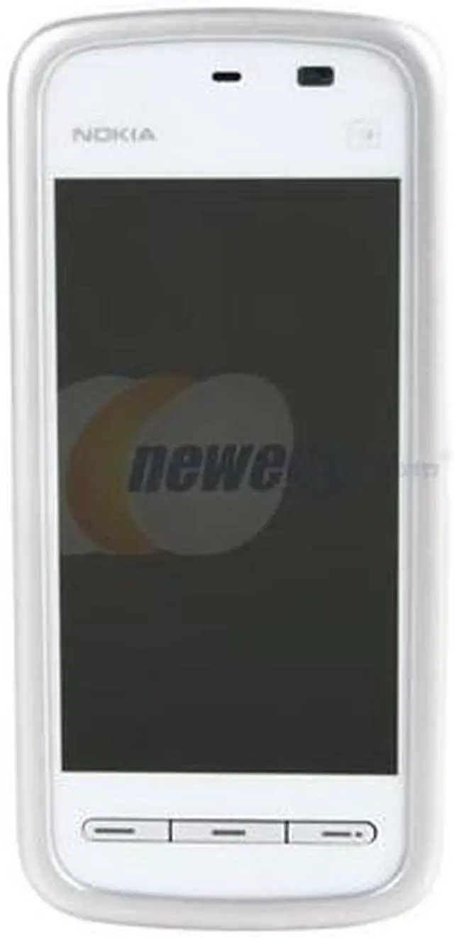 Alt view image 2 of 9 - Nokia 5230 Unlocked GSM Touch Screen Phone w/ Car Kit / 3.2" Touch Screen / GPS 3.2" White