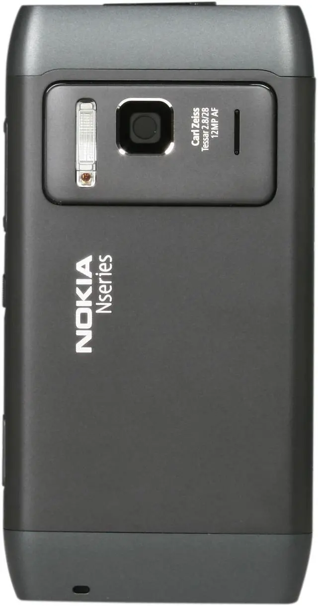 Alt view image 4 of 8 - Nokia N8 Unlocked GSM Smart Phone w/ 12MP Camera / 3.5" AMOLED Touch Screen / GPS / Wi-Fi 3.5" Gray