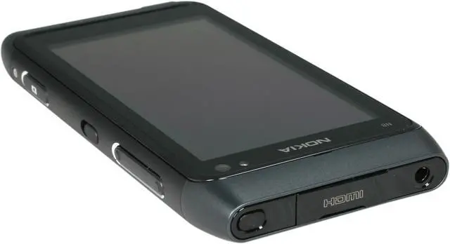 Alt view image 6 of 8 - Nokia N8 Unlocked GSM Smart Phone w/ 12MP Camera / 3.5" AMOLED Touch Screen / GPS / Wi-Fi 3.5" Gray