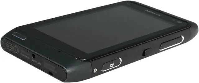 Alt view image 7 of 8 - Nokia N8 Unlocked GSM Smart Phone w/ 12MP Camera / 3.5" AMOLED Touch Screen / GPS / Wi-Fi 3.5" Gray