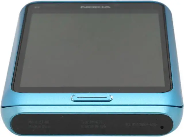 Alt view image 7 of 8 - Nokia E7 16GB Unlocked GSM Smart Phone w/ 8MP Camera 4.0" Blue