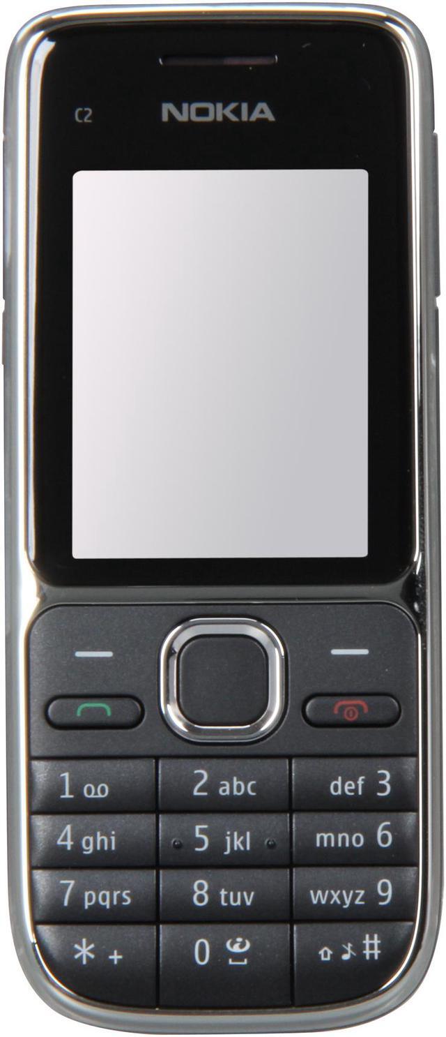 Alt view image 3 of 7 - Nokia C2-01 Unlocked GSM Bar Phone with 3.2MP Camera 2.0" Black