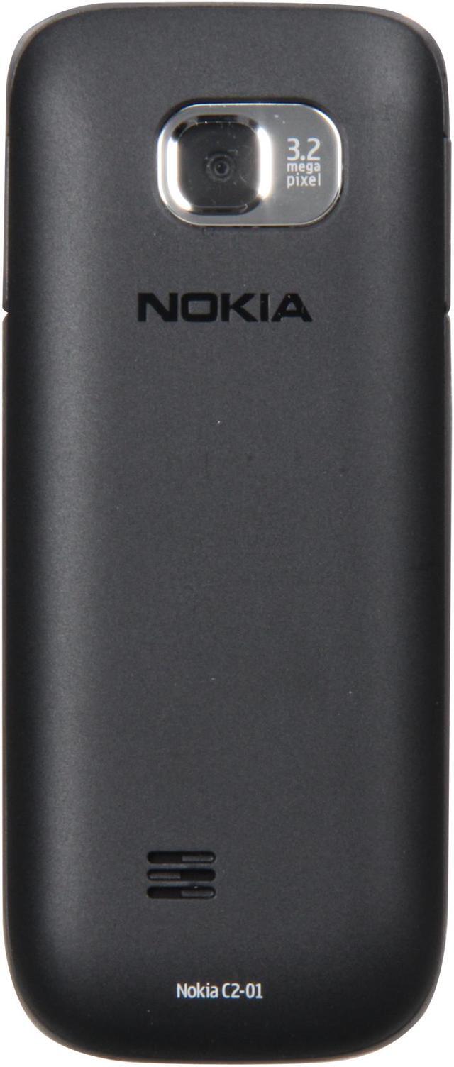 Alt view image 5 of 7 - Nokia C2-01 Unlocked GSM Bar Phone with 3.2MP Camera 2.0" Black